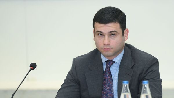 Председатель правления Агентства по развитию малого и среднего бизнеса (МСБ) Орхан Мамедов - Sputnik Азербайджан