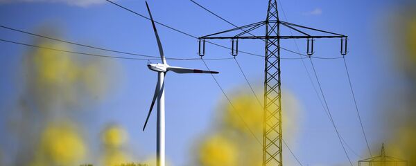 Külək elektrik stansiyası, arxiv şəkli - Sputnik Азербайджан