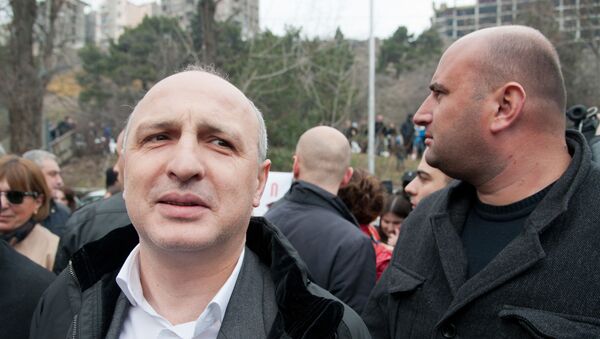 Бывший премьер, бывший глава МВД Грузии Вано Мерабишвили  - Sputnik Азербайджан
