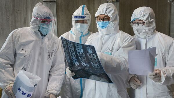 Медицинские работники в Японии - Sputnik Азербайджан