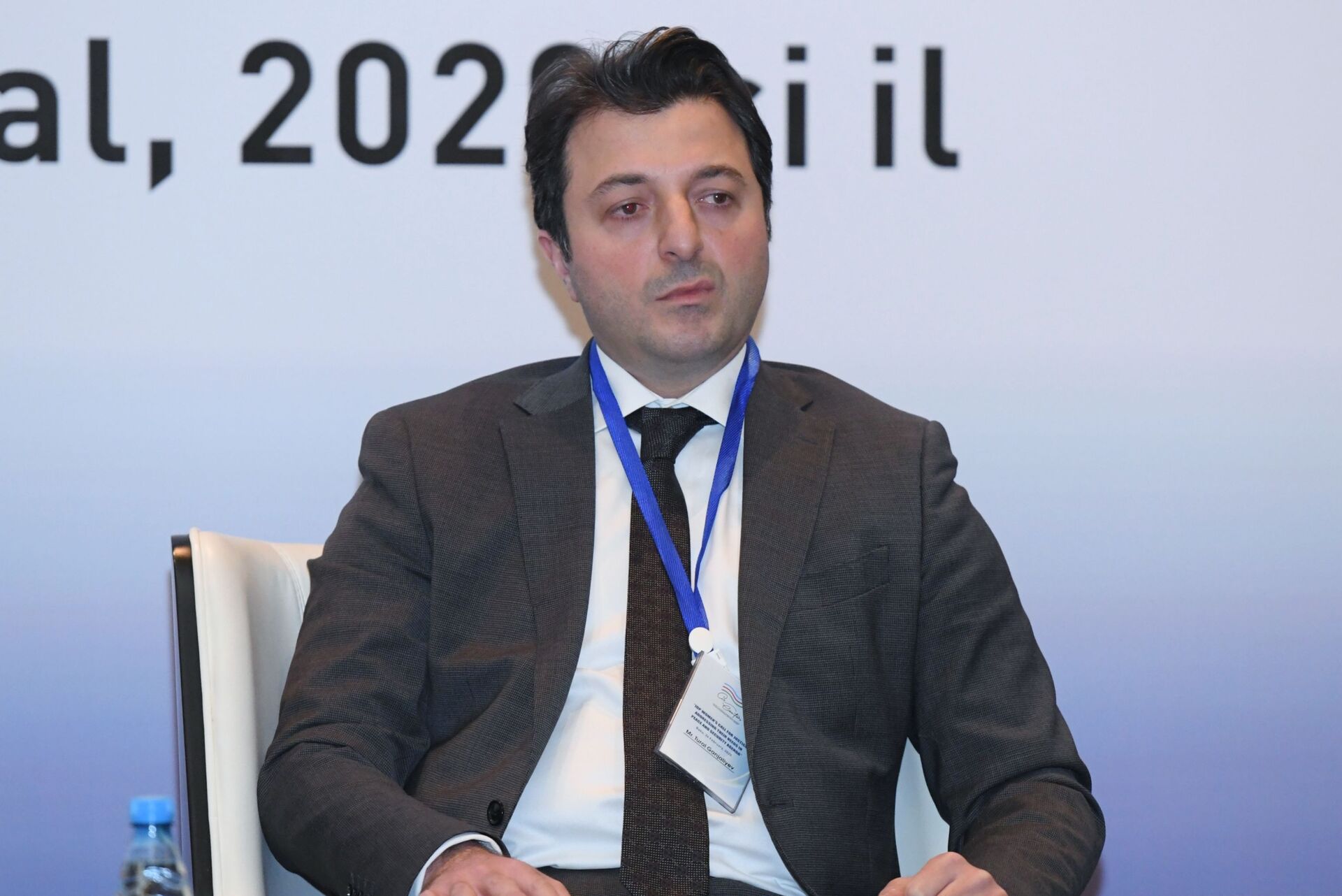 Azərbaycan Respublikasının Dağlıq Qarabağ bölgəsinin azərbaycanlı icmasının rəhbəri Tural Gəncəliyev Azərbaycan Respublikasının Dağlıq Qarabağ bölgəsinin azərbaycanlı icmasının rəhbəri Tural Gəncəliyev - Sputnik Азербайджан, 1920, 13.04.2025