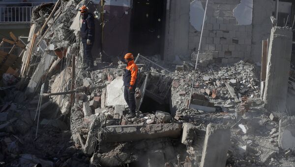 Последствия землетрясения в Турции, фото из архива - Sputnik Азербайджан