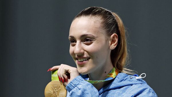 Анна Коракаки: эстафета Олимпийского огня впервые начнется с женщины - Sputnik Азербайджан