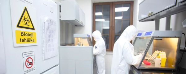 Лаборатория АПБ, фото из архива Лаборатория АПБ, фото из архива - Sputnik Азербайджан