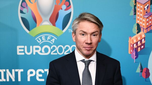 Генеральный директор оргкомитета российской части чемпионата Европы по футболу 2020 года Алексей Сорокин - Sputnik Азербайджан