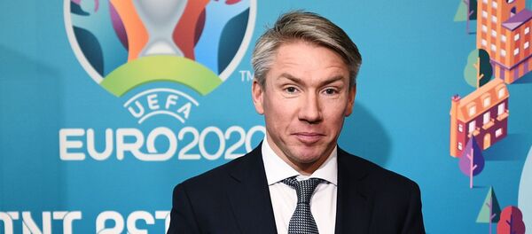 Генеральный директор оргкомитета российской части чемпионата Европы по футболу 2020 года Алексей Сорокин Генеральный директор оргкомитета российской части чемпионата Европы по футболу 2020 года Алексей Сорокин - Sputnik Азербайджан