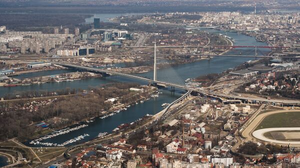 Вид на Белград, Сербия - Sputnik Азербайджан