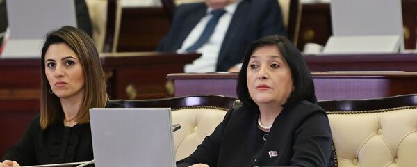 Milli Məclisin Sədri Sahibə Qafarova Milli Məclisin Sədri Sahibə Qafarova - Sputnik Азербайджан