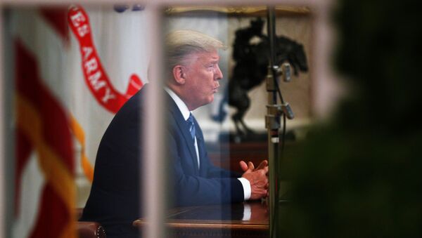 Президент США Дональд Трамп, фото из архива - Sputnik Azərbaycan