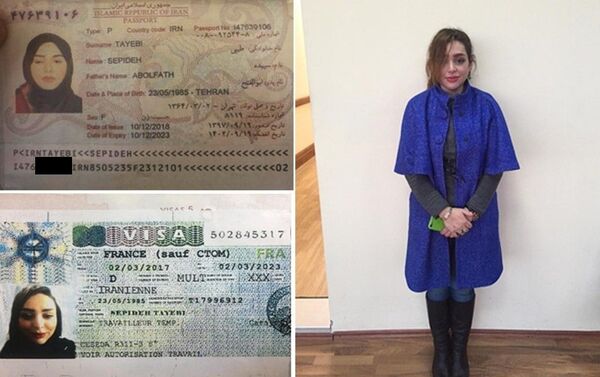 Иностранец с поддельным документом - Sputnik Азербайджан