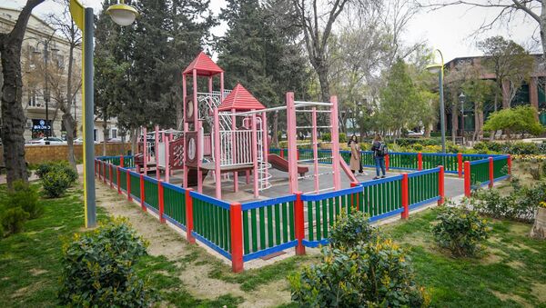 Детская площадка - Sputnik Азербайджан