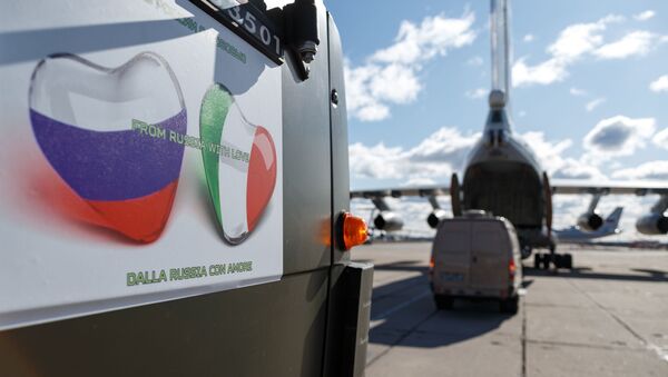 Россия окажет помощь Италии в борьбе с COVID-19 - Sputnik Азербайджан