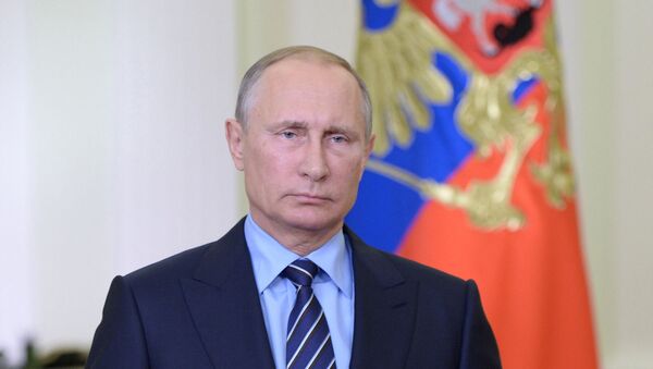 Президент России Владимир Путин, фото из архива - Sputnik Азербайджан