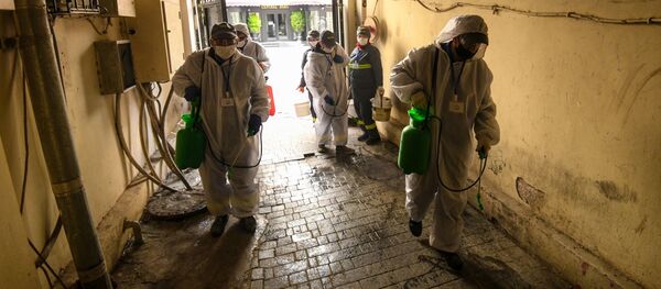 Дезинфекция в Баку Дезинфекция в Баку - Sputnik Азербайджан