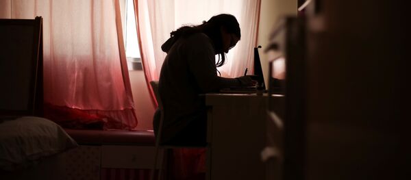 Дистанционное образование, фото из архива Дистанционное образование, фото из архива - Sputnik Азербайджан