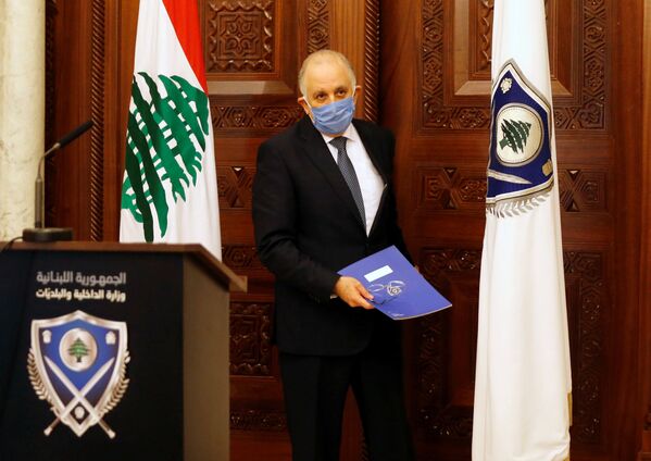Министр внутренних дел Ливана Мохаммед Фахми - Sputnik Азербайджан