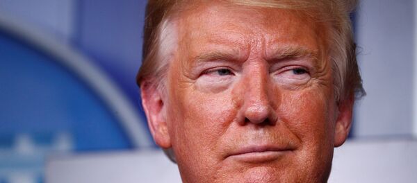 Президент США Дональд Трамп - Sputnik Азербайджан