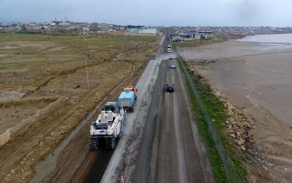 Реконструкция участка автодороги Масазыр-Новханы - Sputnik Азербайджан