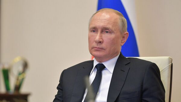 Rusiya Prezidenti Vladimir Putin - Sputnik Азербайджан