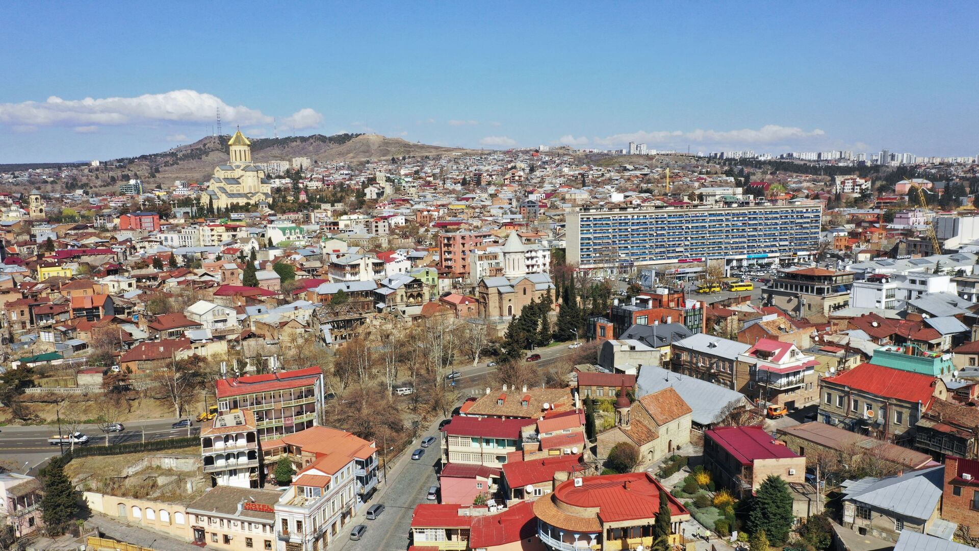 Tbilisi şəhərinə mənzərə - Sputnik Azərbaycan, 1920, 22.02.2022