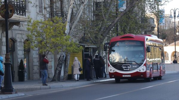 “Baku Bus” avtobusu - Sputnik Azərbaycan