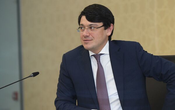 Председатель Государственного комитета по работе с диаспорой Фуад Мурадов - Sputnik Азербайджан