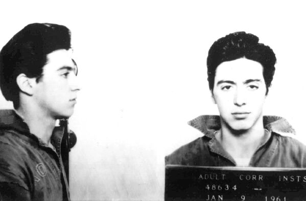 Актер Аль Пачино после ареста. 9 января 1961 - Sputnik Азербайджан