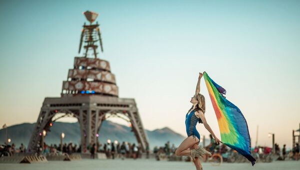 Фестиваль Burning Man: теперь только онлайн - Sputnik Азербайджан