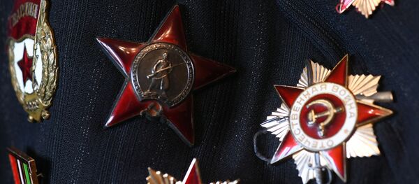 Награды ветерана Великой Отечественной войны, фото из архива - Sputnik Азербайджан