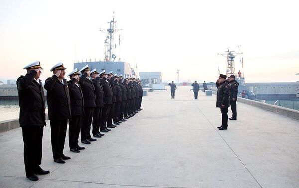 Тактические учения Военно-морских сил Азербайджана - Sputnik Азербайджан