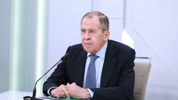 Министр иностранных дел России Сергей Лавров - Sputnik Азербайджан