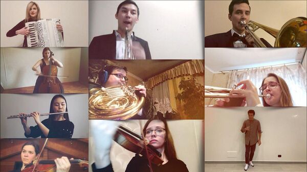 Оркестр, певцы, жюри: на онлайн-фестивале исполнят фронтовые песни Оркестр, певцы, жюри: на онлайн-фестивале исполнят фронтовые песни - Sputnik Азербайджан