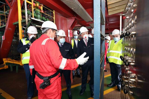 SOCAR приступила к бурению новой скважины на собственном месторождении SOCAR приступила к бурению новой скважины на собственном месторождении - Sputnik Азербайджан