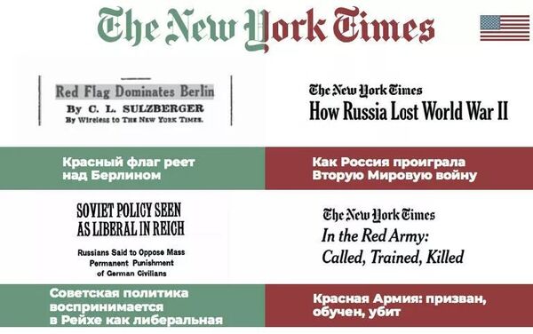 Сикрншот The New York Times - Sputnik Азербайджан