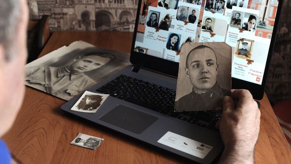 Онлайн-трансляция акции Бессмертный полк - Sputnik Азербайджан