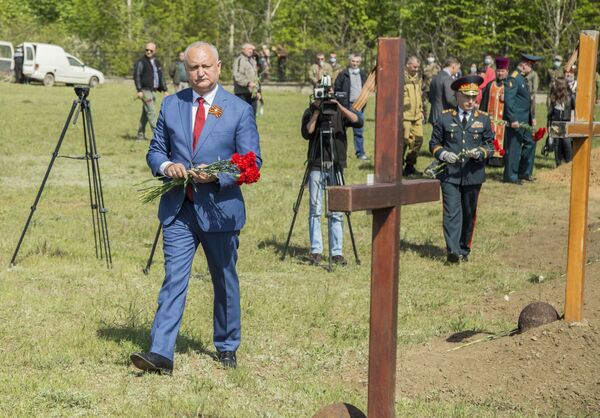 Президент Молдовы Игорь Додон - Sputnik Азербайджан