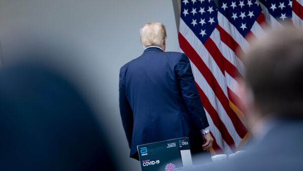 Президент США Дональд Трамп, фото из архива - Sputnik Azərbaycan
