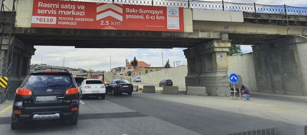Bakı-Sumqayıt yolunun genişləndirilməsi Bakı-Sumqayıt yolunun genişləndirilməsi - Sputnik Азербайджан