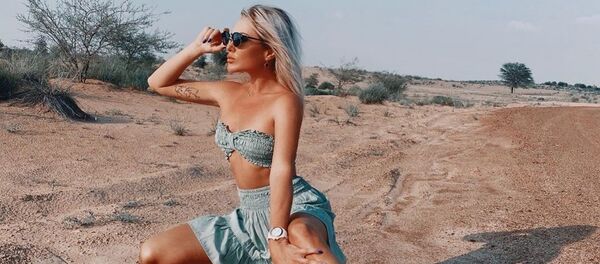 Азербайджанская модель Кристина Замир Азербайджанская модель Кристина Замир - Sputnik Азербайджан