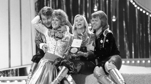 Всемирно известная группа ABBA, фото из архива - Sputnik Azərbaycan