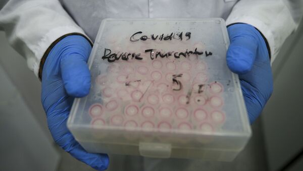 Тест на коронавирус, фото из архива  - Sputnik Azərbaycan