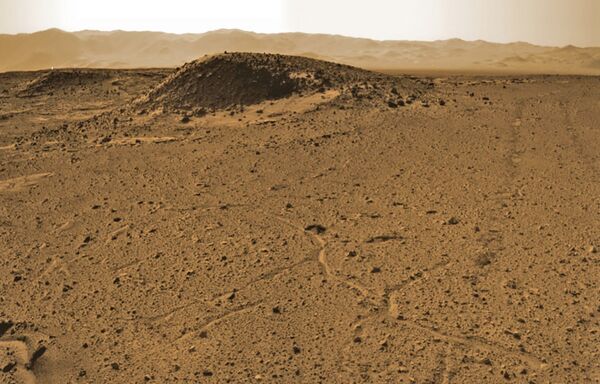 Вид на местность Kimberley на планете Марс  - Sputnik Азербайджан