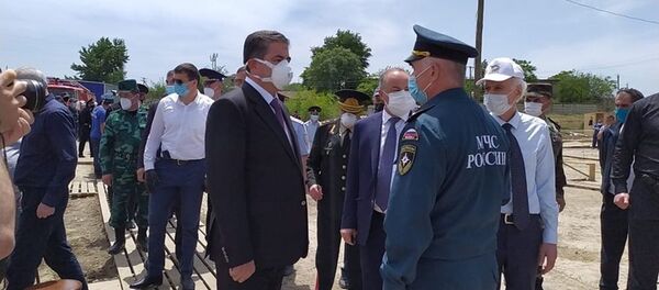 Азербайджанская делегация встретилась в Дагестане с азербайджанцами Азербайджанская делегация встретилась в Дагестане с азербайджанцами - Sputnik Азербайджан
