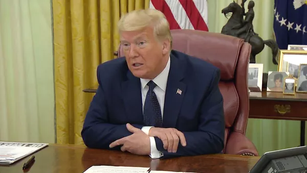 Конец твиттер-дипломатии: Трамп пригрозил закрыть Twitter в США - Sputnik Азербайджан