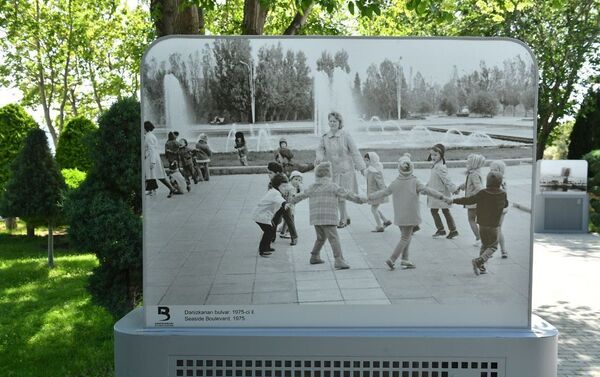 Выставка Исторические фотографии Бакинского бульвара в Приморском национальном парке  - Sputnik Азербайджан