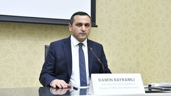 Председатель правления TƏBİB Рамин Байрамлы - Sputnik Azərbaycan