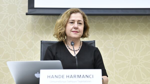 Представитель Всемирной организации здравоохранения (ВОЗ) в Азербайджане Ханде Харманджи  - Sputnik Азербайджан