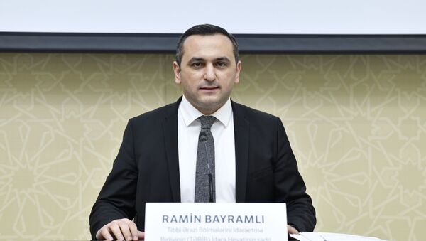 Председатель правления TƏBİB Рамин Байрамлы - Sputnik Azərbaycan