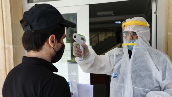 Экзамен во время пандемии  - Sputnik Azərbaycan