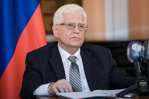 День России, пандемия, отношения с Баку - посол Бочарников провел пресс-конференцию - Sputnik Азербайджан